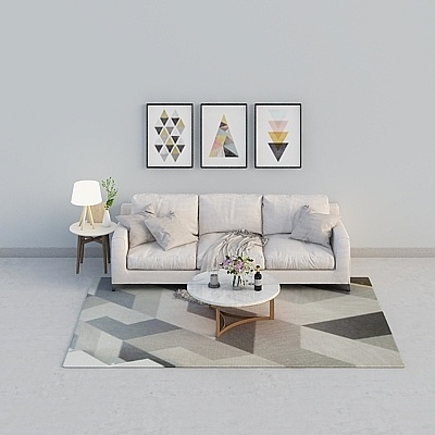 Combinaison de canapé en tissu Fast