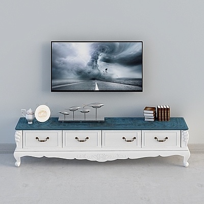 Mediterranean TV Cabinet combination