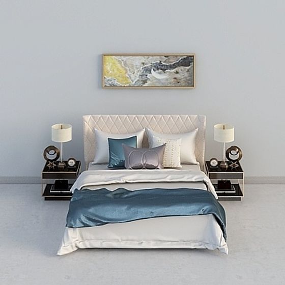 Urban Retreat Bedroom 3D model