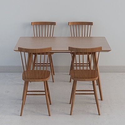 Dining table combination