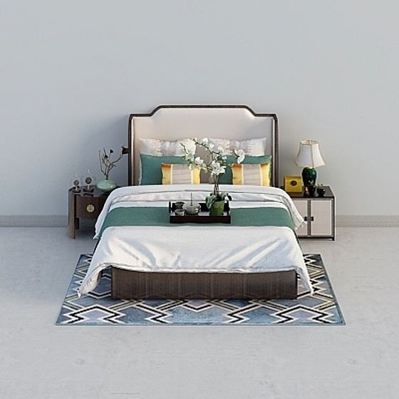 Urban Retreat Bedroom 3D model