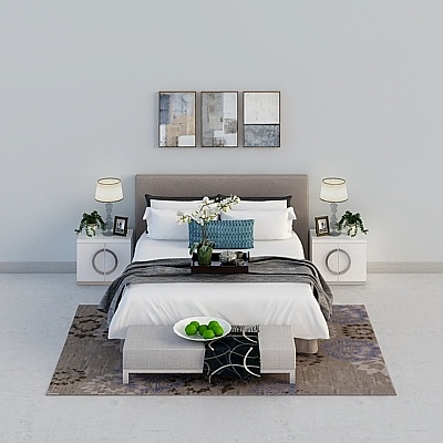 Home improvement E station-modern-06-combination of the bed a co