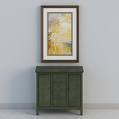 [Youfan Art] Willow-American-Wall Cabinet combination