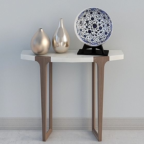 Urban Corner Side Table 3D model