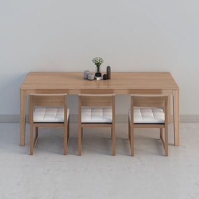 Wooden Dining Table Set