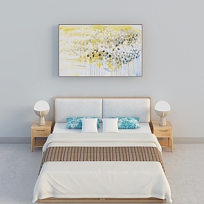 Nordic Japanese imported pure solid wood white oak simple wood c