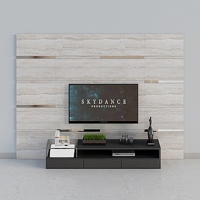 Urban Wall Unit 3D Model