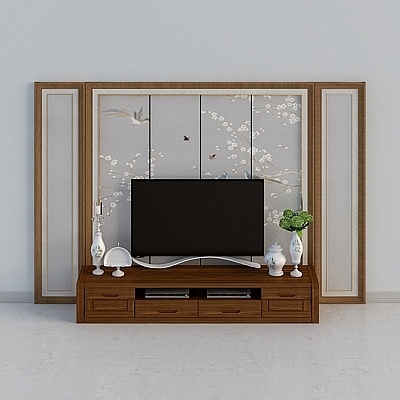 The Nordic e-Home-Oddiyana wooden-office-Cabinet combination
