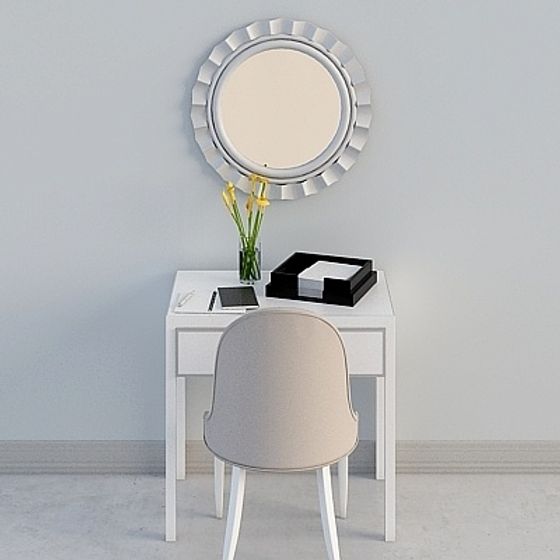 Modern Vanity Set 3D model