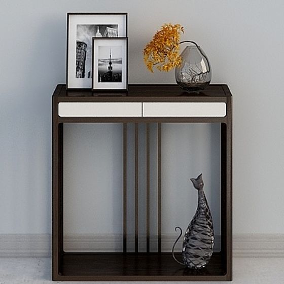 Urban Living Room Side Cabinet 3D model