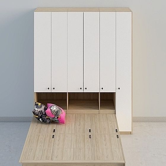 Urban Storage Cabinet 3D model