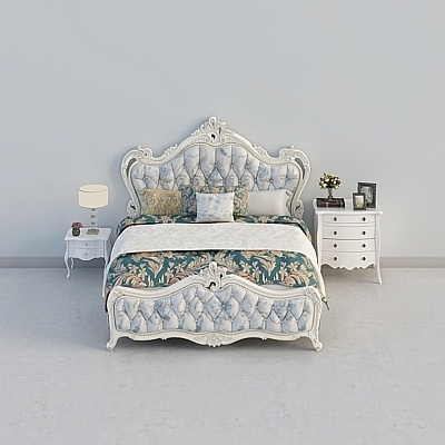 Europe Things family-Mrs nuns Di-602 light-colored bed combinati