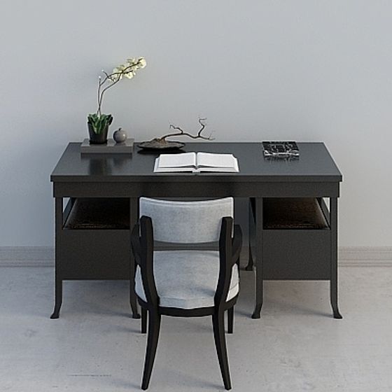 Urban Study 3D model for Modern Workspaces