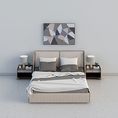 GU home fabric bed acceptance - BY. B019-BY. B019 combination