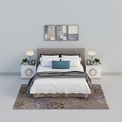 Home improvement E station-modern-06-combination of the bed a co
