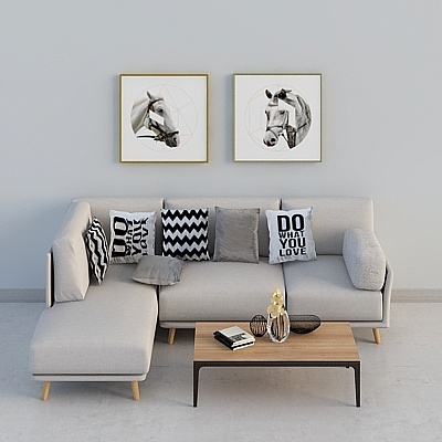 Martens Royal Court feather fabric sofa combination