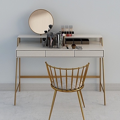 kujiale-cool house music-dressing table combination