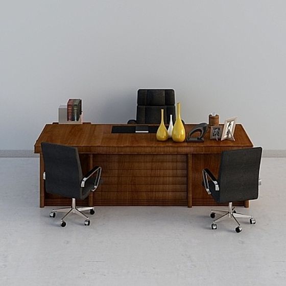 Executive Office Suite 3D Model