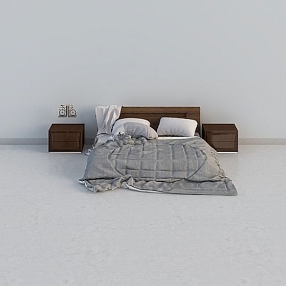 Urban Rest Bed 3D model