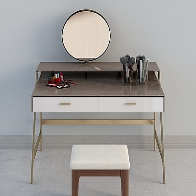 kujiale-cool house music-dressing table-2 combination of