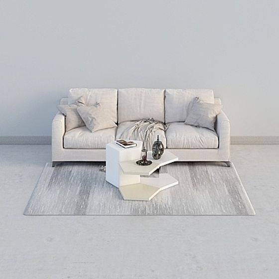 Urban Living Room Sofa 3D model
