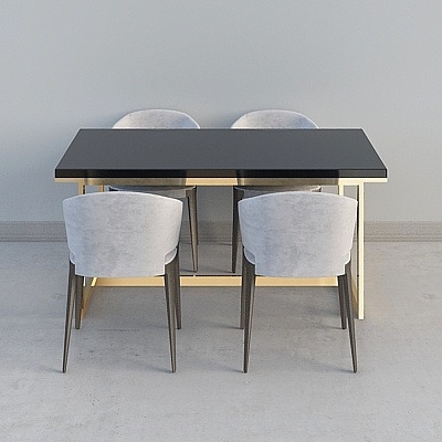 ホーム モダン ミニマリスト バロック ダイニングテーブルの組み合わせがある