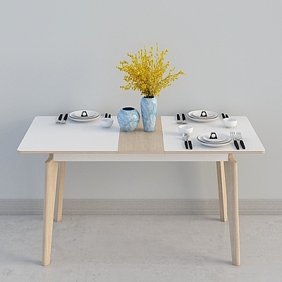 JD 無垢材ダイニングテーブル 伸縮式折りたたみ式ディナーテーブル T1675