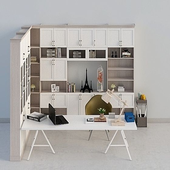 Urban Workspace 3D model for Creative Projects
