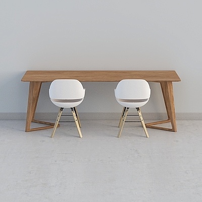 Fortuna-the Nordic dining table and chairs combination