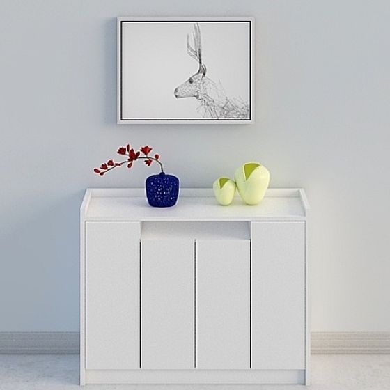 Minimalist Sideboard 3D model