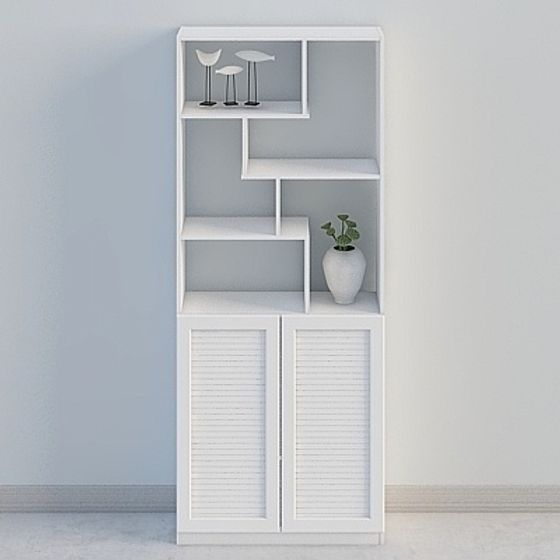 Urban Window Bookshelf 3D model