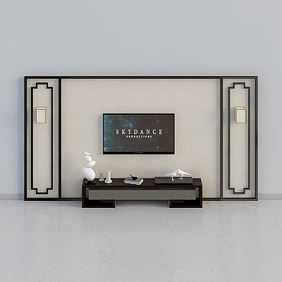 TV background Wall combination