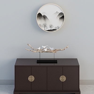 Chinese side cabinet combination