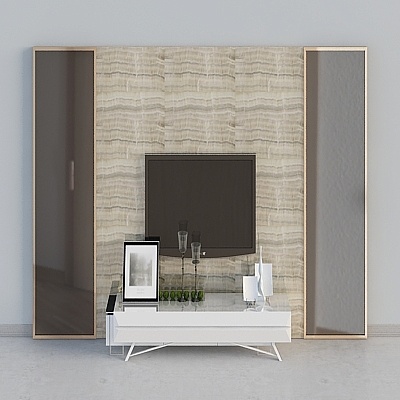 TV background Wall combination