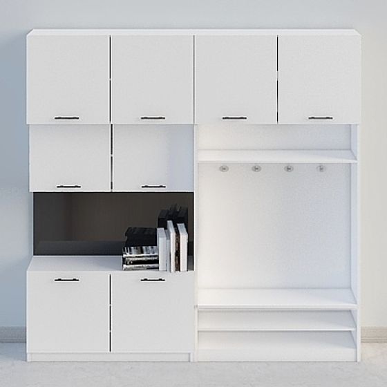 Urban Corner Shoe Cabinet 3D model