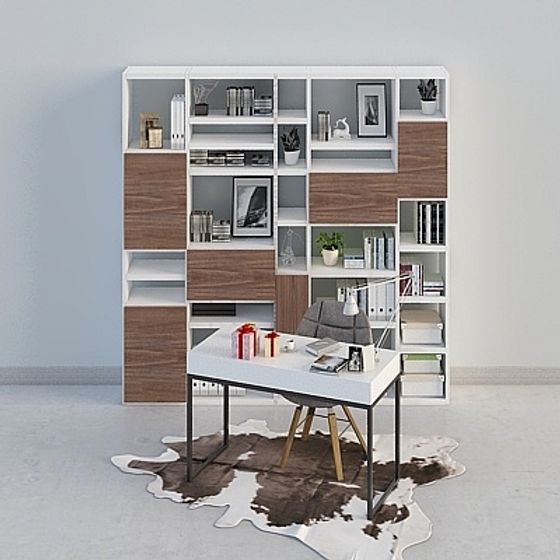 Urban Study 3D Model - A Perfect Blend of Modern and Vintage