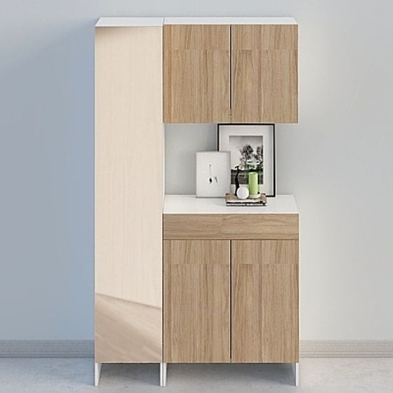 Urban Corner Storage Cabinet 3D model