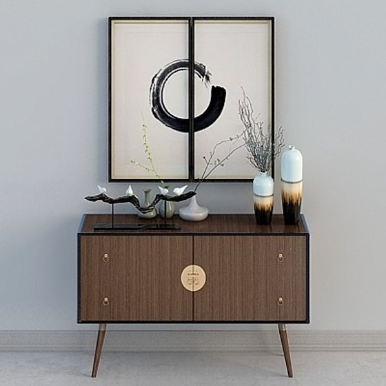 Zen Entrance Cabinet 3D model