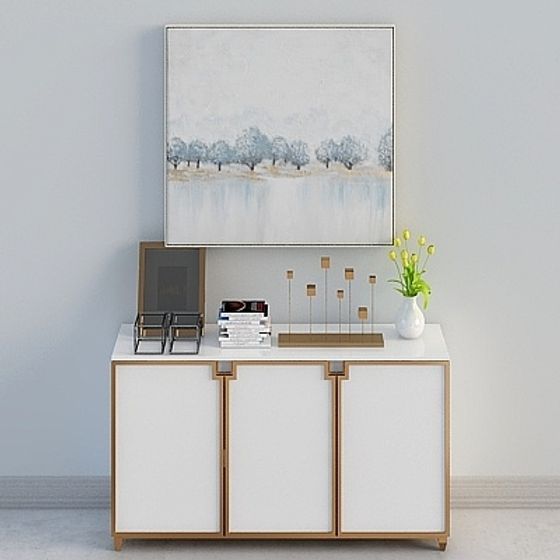 Urban Living Room Sideboard 3D model