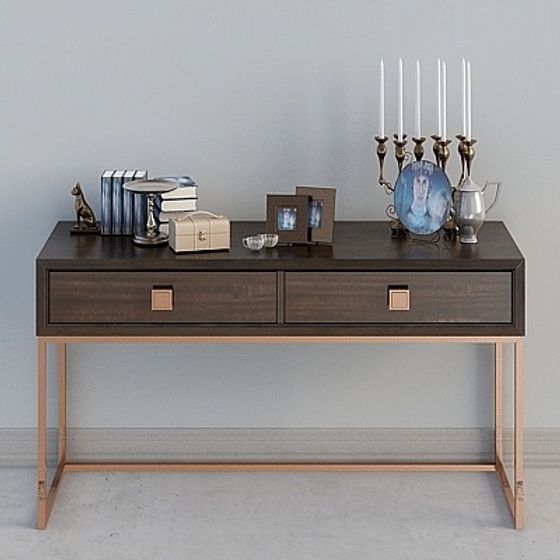 Urban Study Desk 3D model