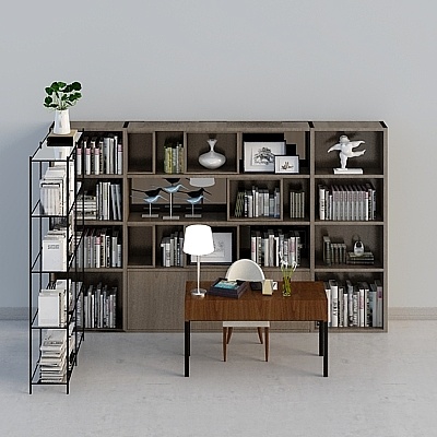 Wuniu - K040-11.20 - Wuniu E-commerce 1588 Chinese Study & Kitchen Bookcase 1009 Set