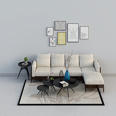 Station d'amélioration de la maison-Combinaison de canapé moderne à 5 combinaisons