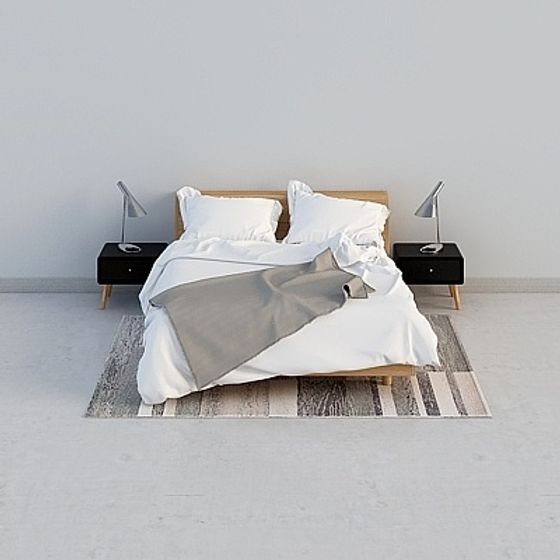 Urban Retreat Bedroom 3D model