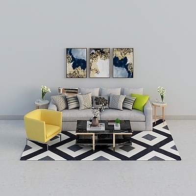 ปรับปรุงบ้าน E สถานี-โซฟา 010-รวมโซฟาหลายที่นั่ง