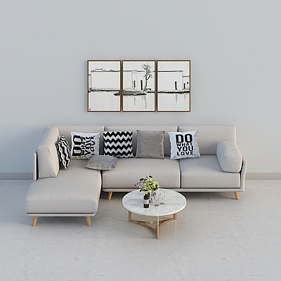 Martens Royal Court feather fabric sofa combination