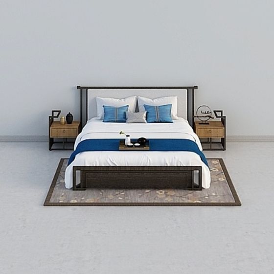 Urban Retreat Bedroom 3D model