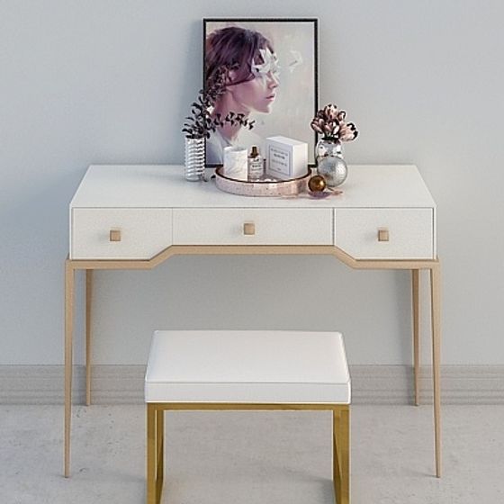 Minimalist Vanity Set 3D model