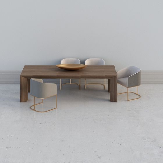 Urban Living Room 3D model for Creative Spaces