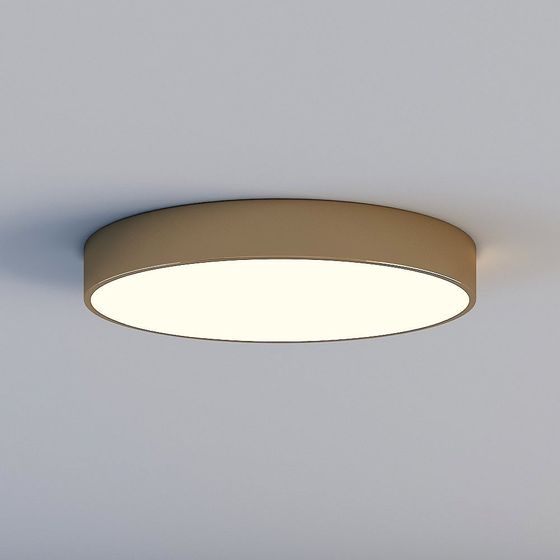 Elegant Round Ceiling Light 3D model for Modern Interiors