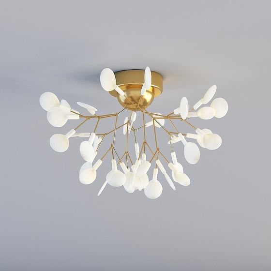 Elegant Modern Pendant Light 3D model